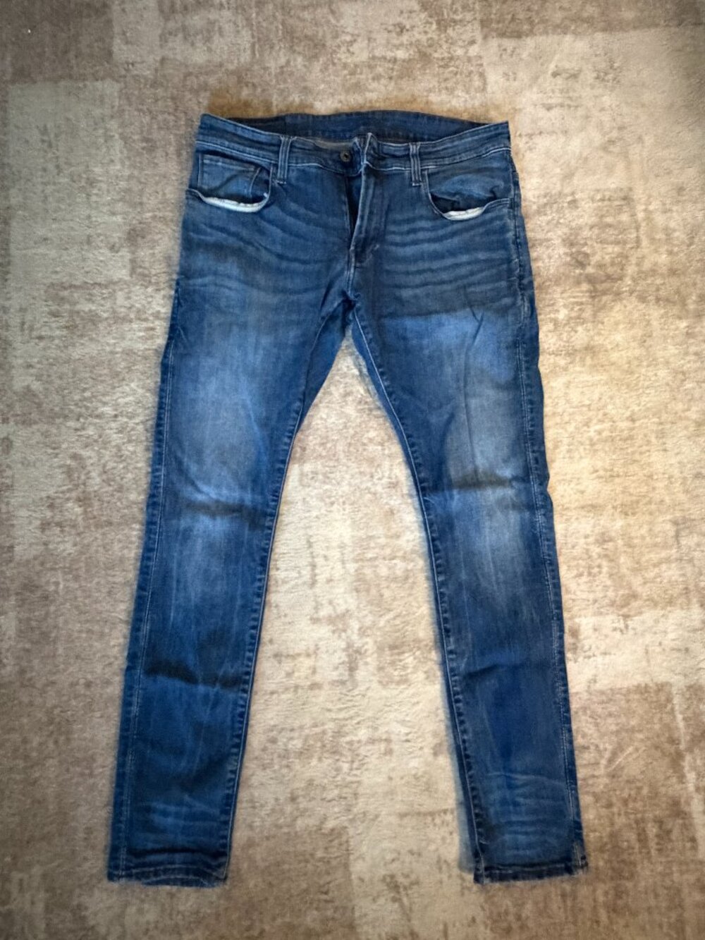 G-Star Raw 3301 Deconstructed Super Slim Jeans W35 L32